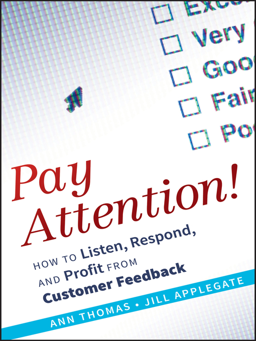 Title details for Pay Attention! by Ann Thomas - Available